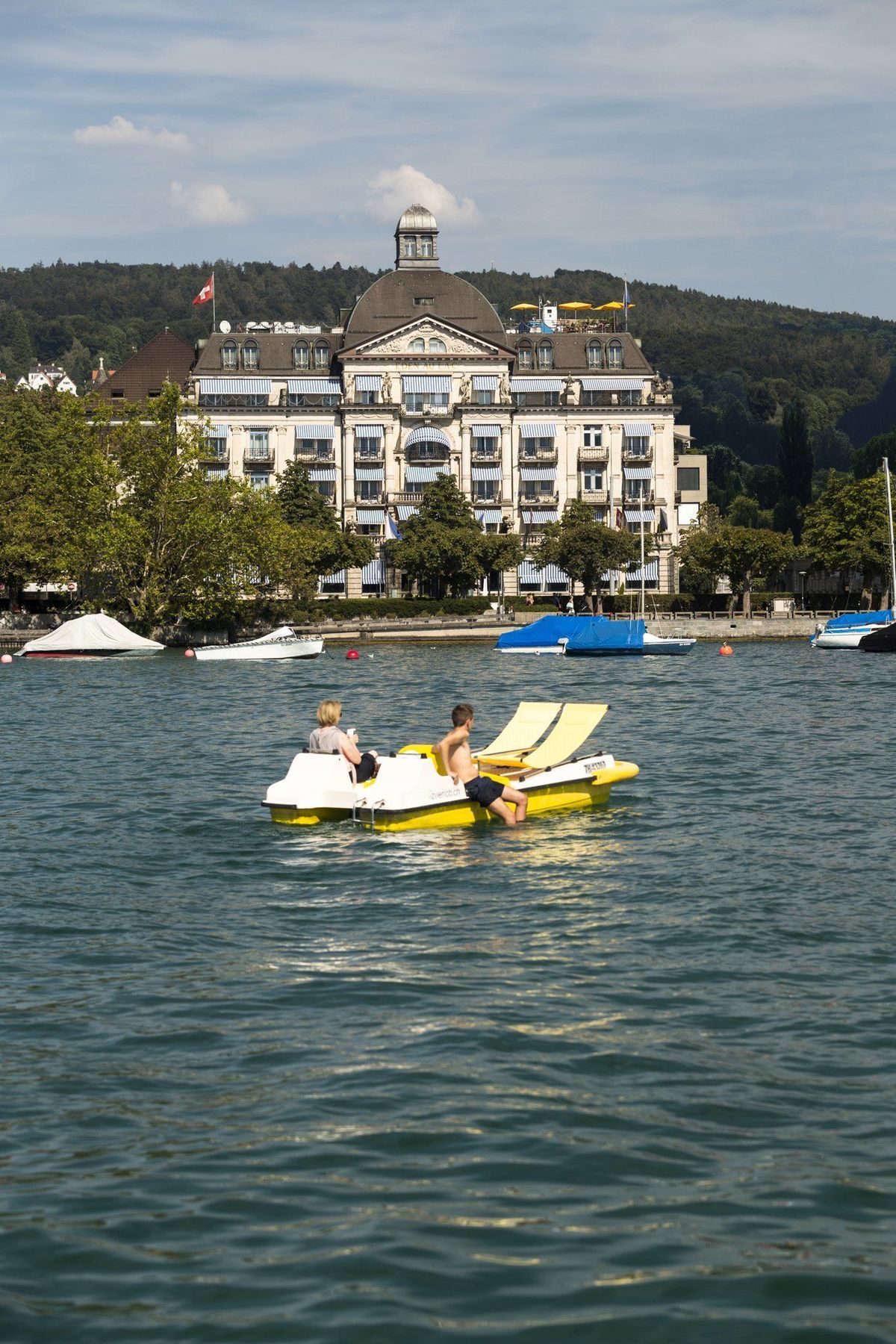 La Reserve Eden Au Lac Zurich Bagian luar foto